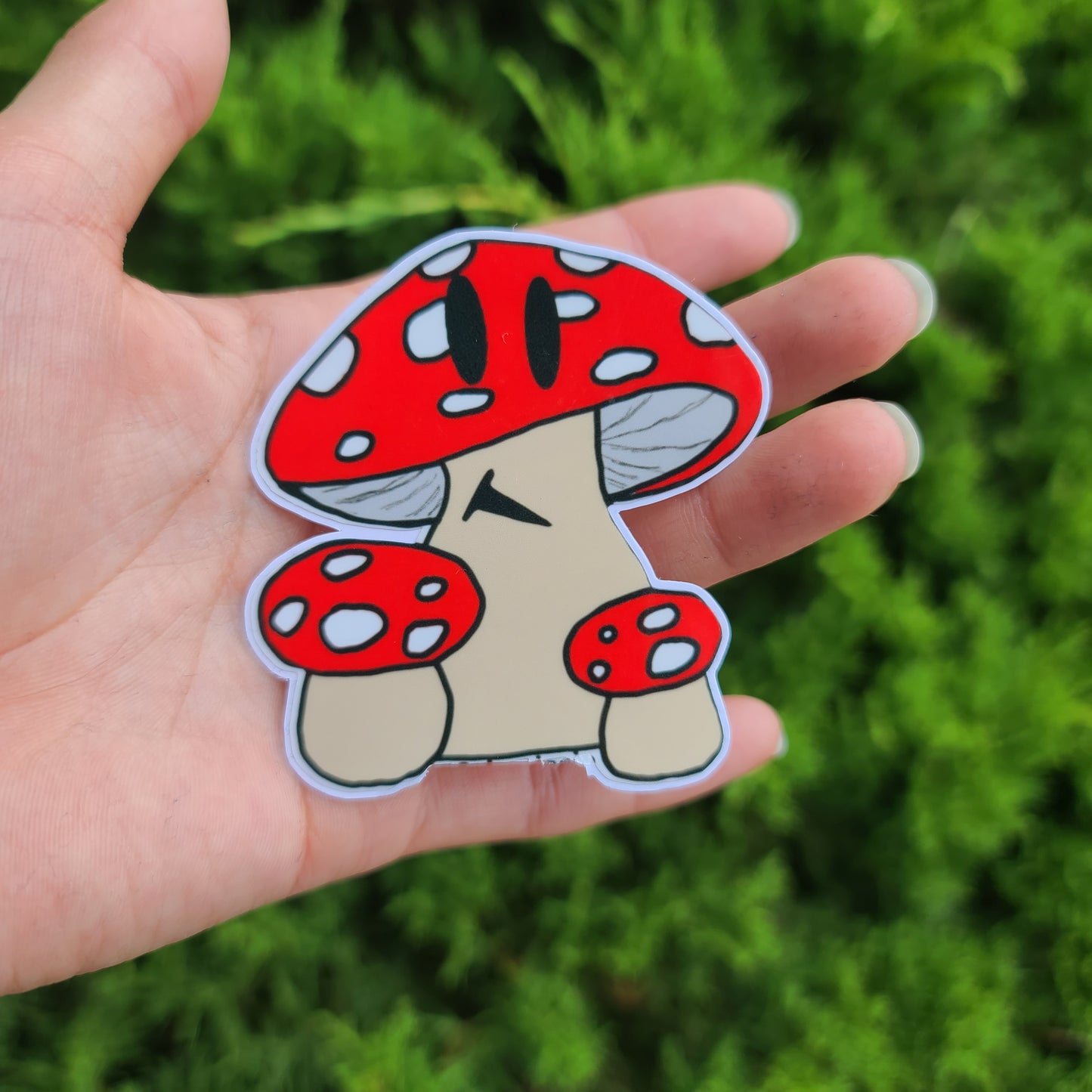 Mushroom and Friends Sticker