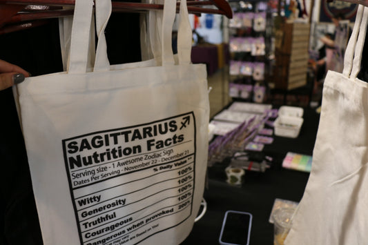 Sagittarius Nutrition Facts Tote