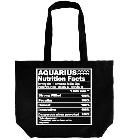 Aquarius Nutrition Facts Tote