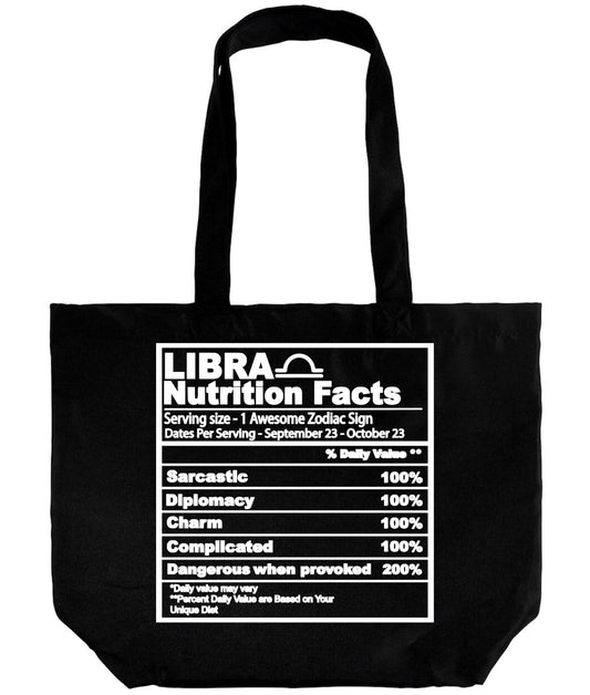 Libra Nutrition Facts Tote