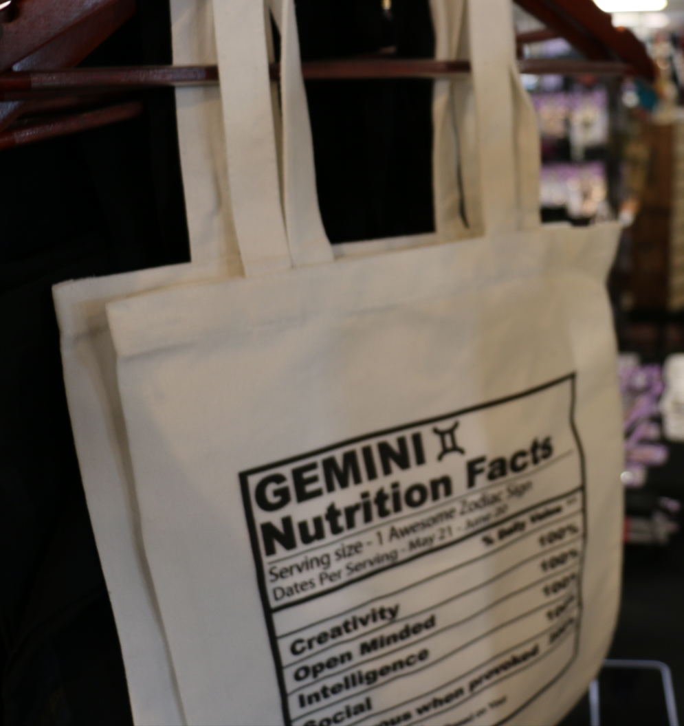 Gemini Nutrition Facts Tote