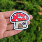 Mushroom House Sticker